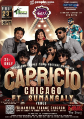 Band Capricio live Chicago Ft Sumangaly