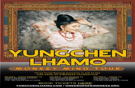 Tibetan Singer Yungchen Lhamo Live in Concert - Friday February 9th at Trinity Episcopal Church, 7pm, Santa Barbara, California, United States