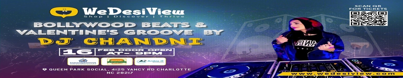 Bollywood Beats & Valentine's Groove FT DJ Chandni, Chowan, North Carolina, United States