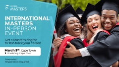 MEET TOP INTERNATIONAL BUSINESS SCHOOLS ON 9TH MARCH IN CAPE TOWN