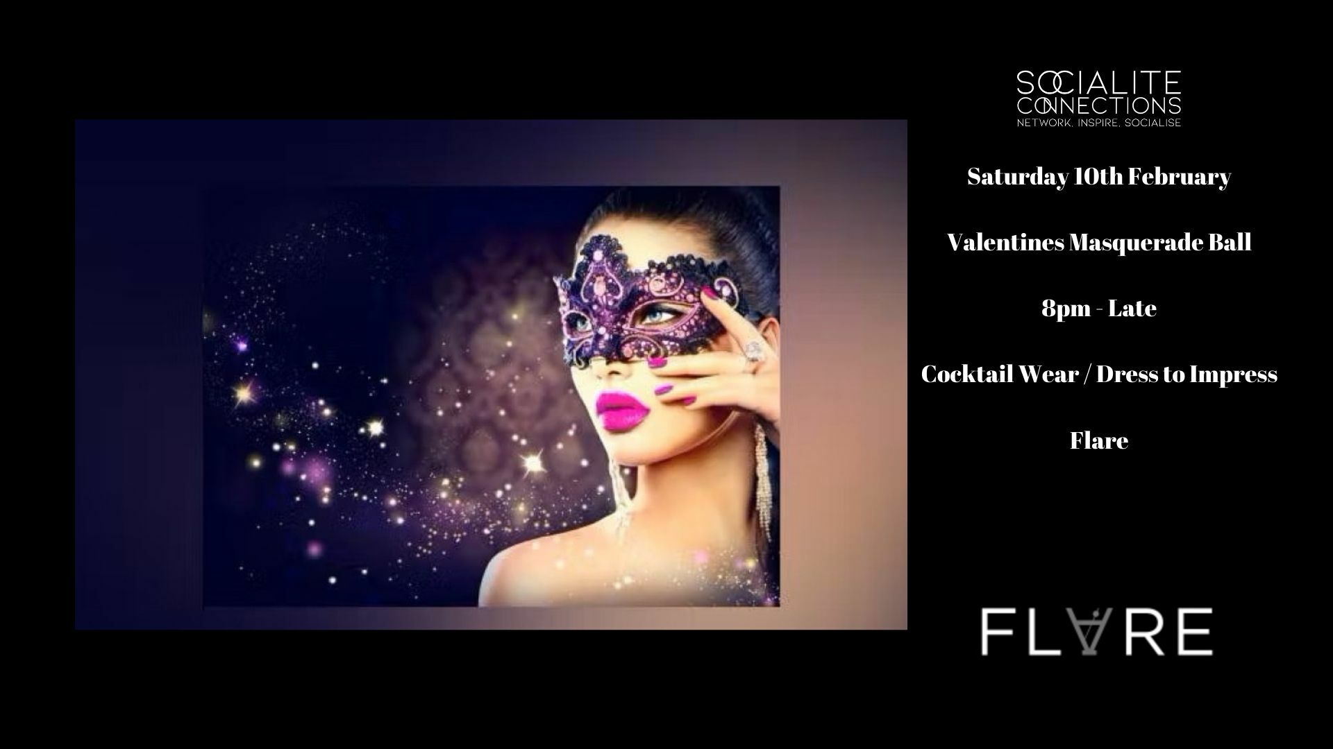 Valentine's Masquerade Singles Party, London, England, United Kingdom