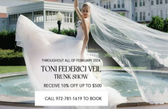 Bridal Veil Trunk Show - 10% off up to $500 all throughout February