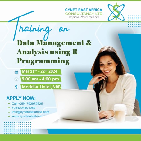 Training on Data Management and Analysis using R Programming, Online Event