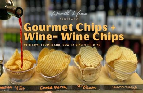 National Potato Chip Day all weekend, paired with wine, wine tasting paired with Gourmet Wine Chips., Brookline, New Hampshire, United States