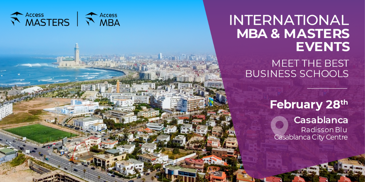 Exclusive In-Person MBA and Masters Events in Casablanca, Casablanca, Casablanca-Settat, Morocco