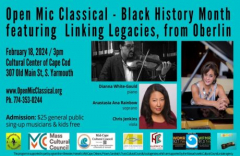 Open Mic Classical Online - Black History Month