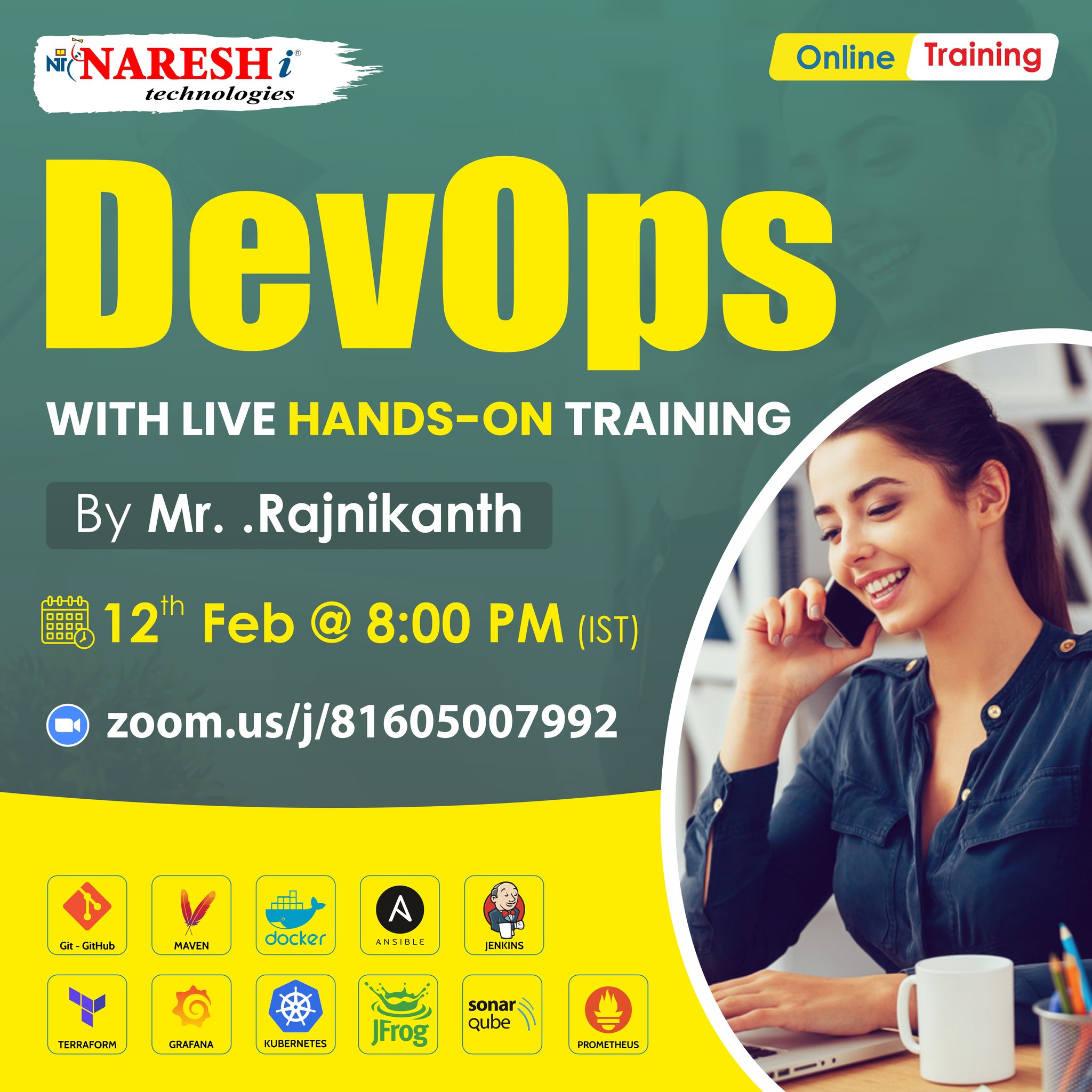 Best Devops Online Training Institute In Hyderabad 2024 |NareshIT, Online Event