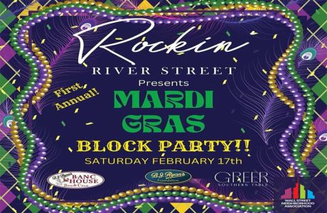 Rockin' River Street, a Mardi Gras Celebration, Norwalk, Connecticut, United States