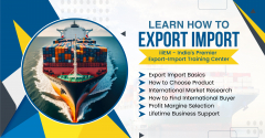 Join Now! Certified Export Import Business Course Training in Rajkot