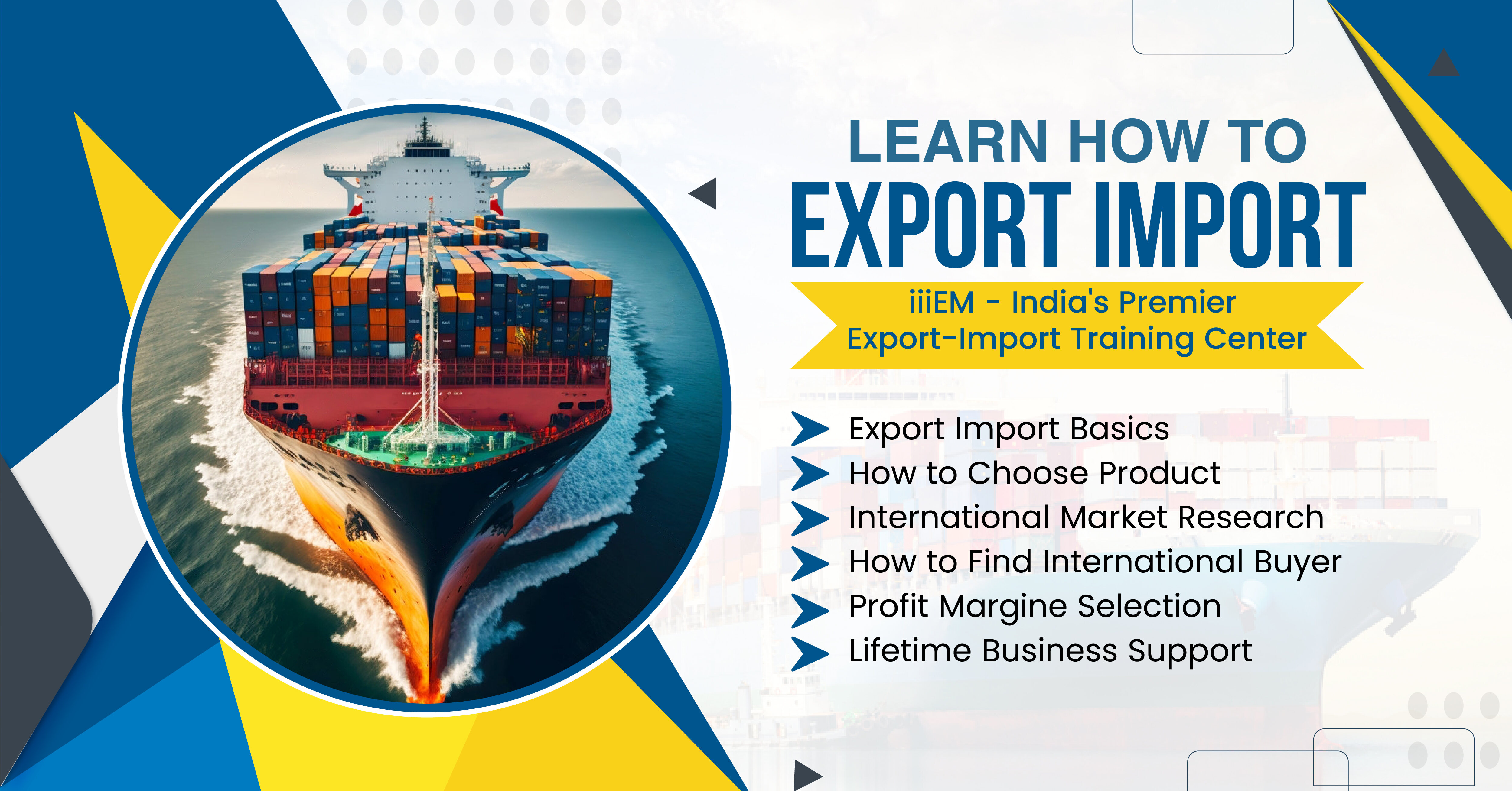 Join Now! Certified Export Import Business Course Training in Vadodara, Vadodara, Gujarat, India