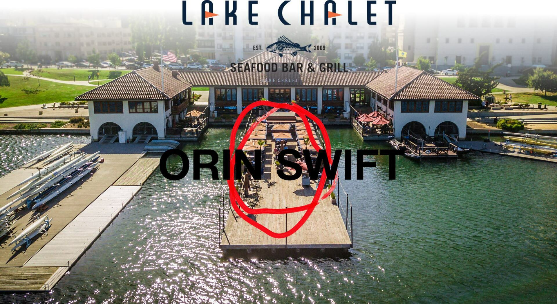 Orin Swift Wine Dinner at Lake Chalet, Oakland, California, United States