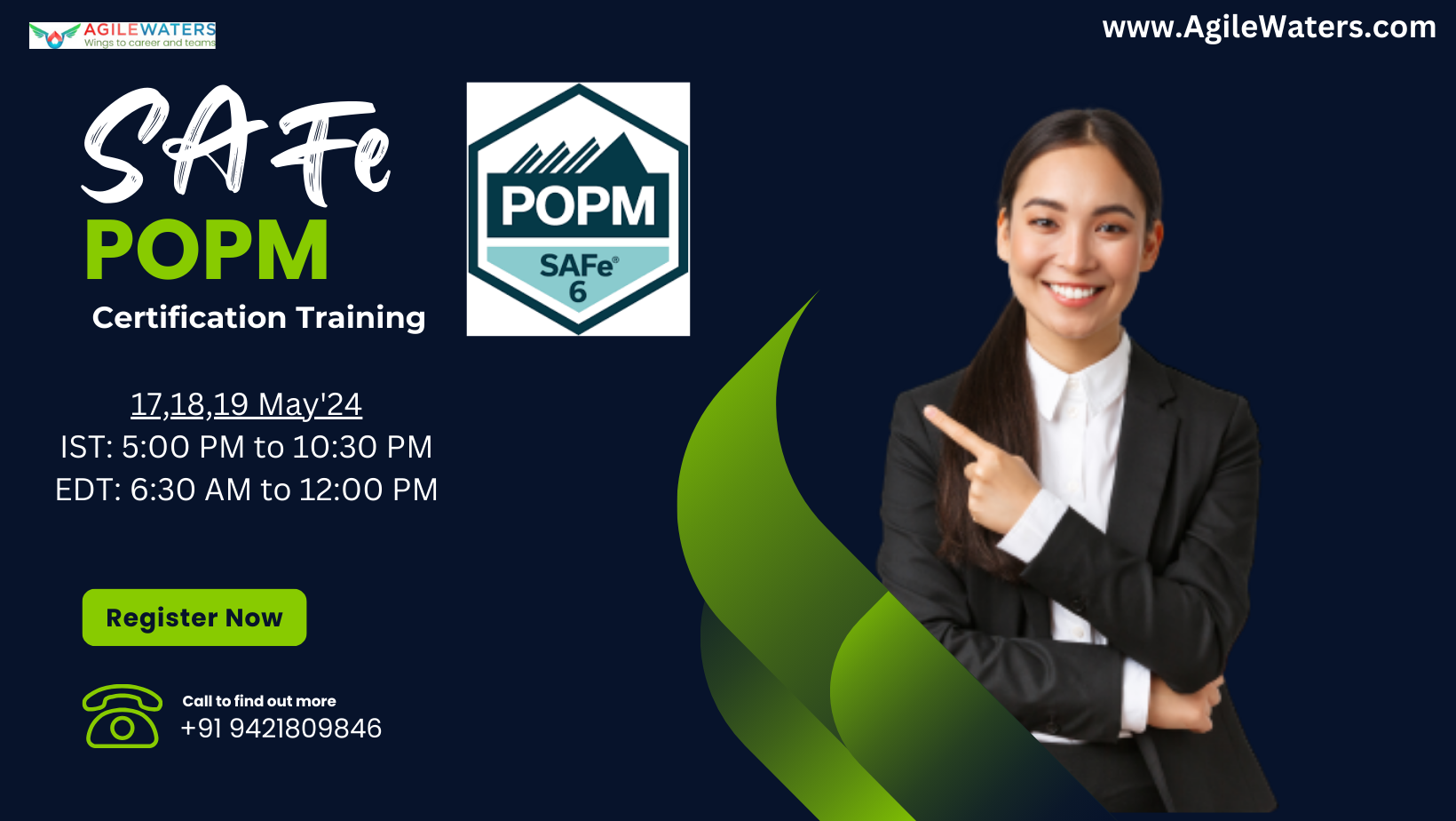 SAFe POPM Certification Training, Online Event
