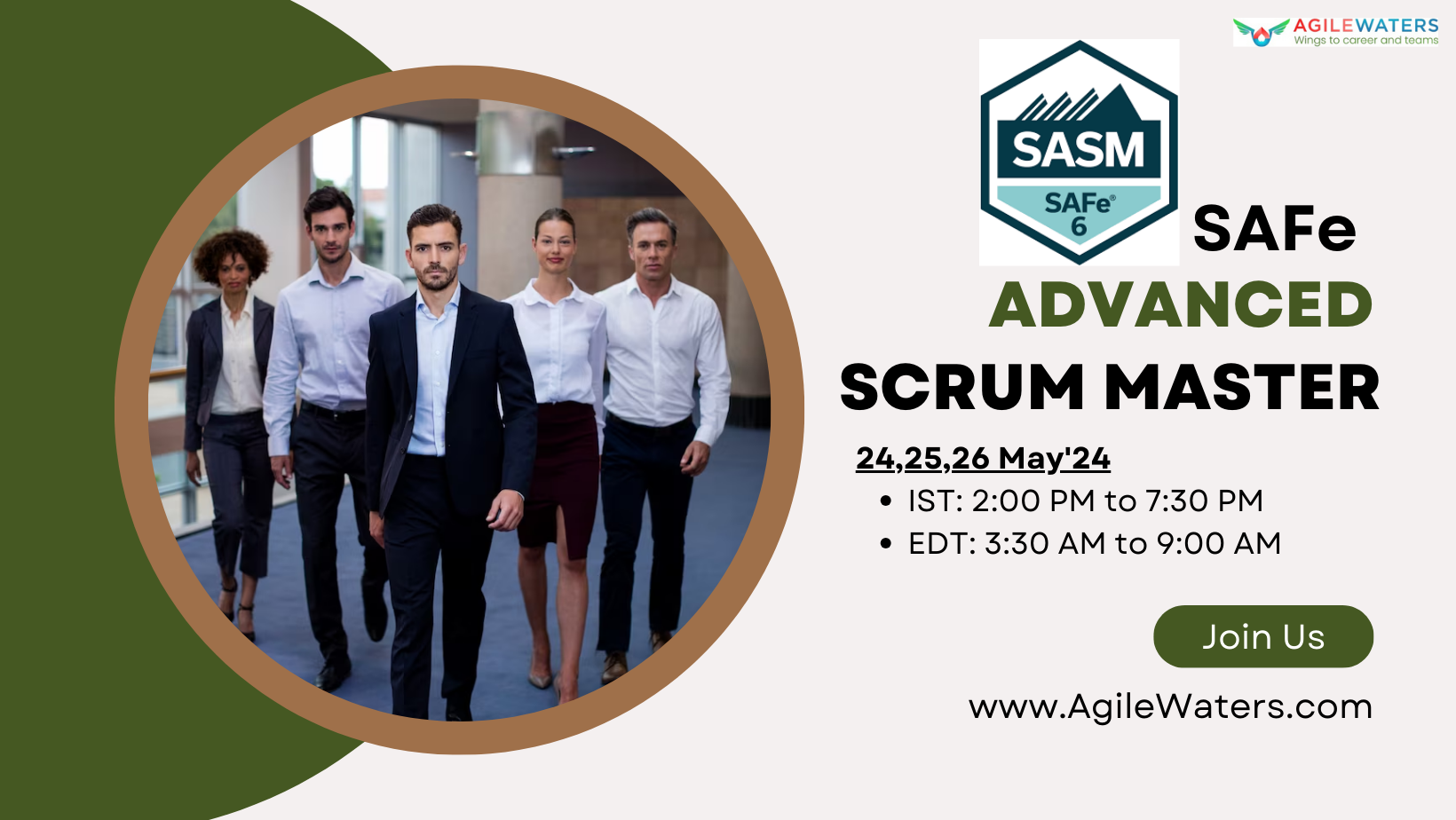 SAFe Advanced Scrum Master Certification Training, Online Event