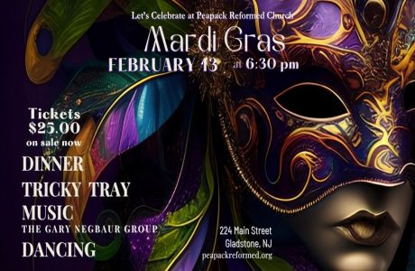 Mardi Gras at Peapack Reformed Church, Peapack and Gladstone, New Jersey, United States