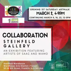 SAAG/WAMO COLLABORATION, A Juried Art Exhibition | Steinfeld Gallery
