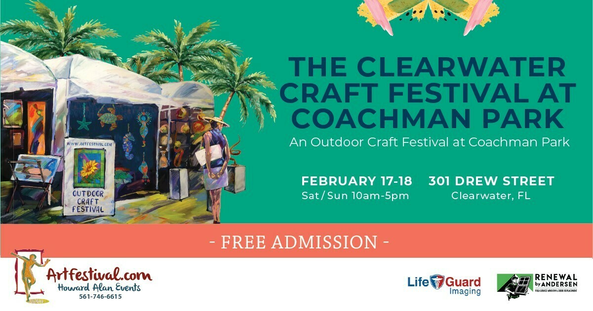 The Clearwater Craft Festival at Coachman Park, Clearwater, Florida, United States