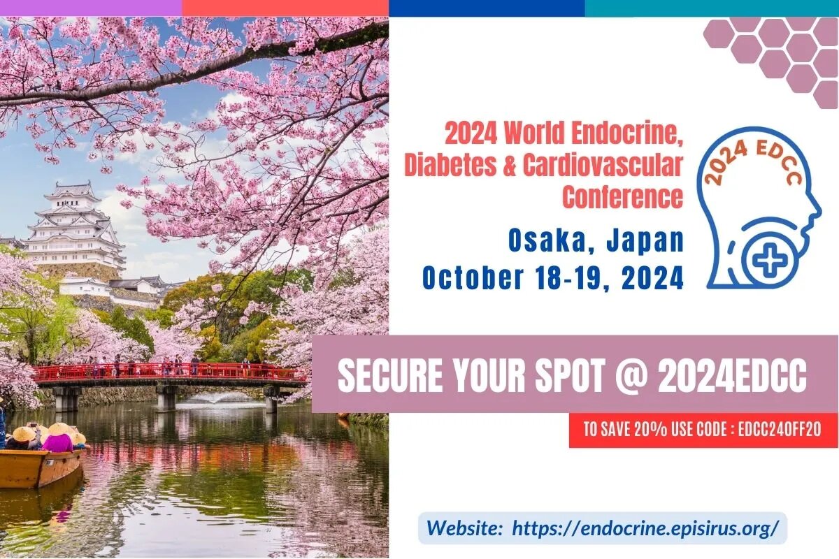 2024 World Endocrine, Diabetes & Cardiovascular Conference (2024,EDCC), OSAKA, Japan