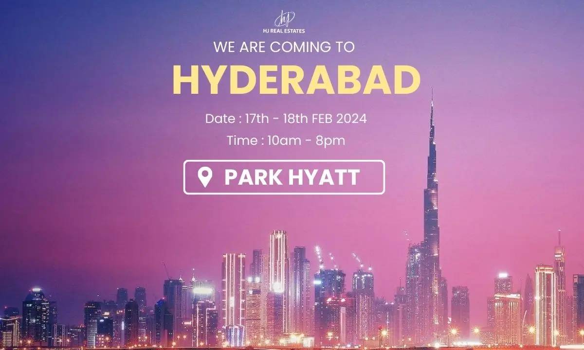 Upcoming Dubai Real Estate Expo in Hyderabad 2024, Hyderabad, Telangana, India