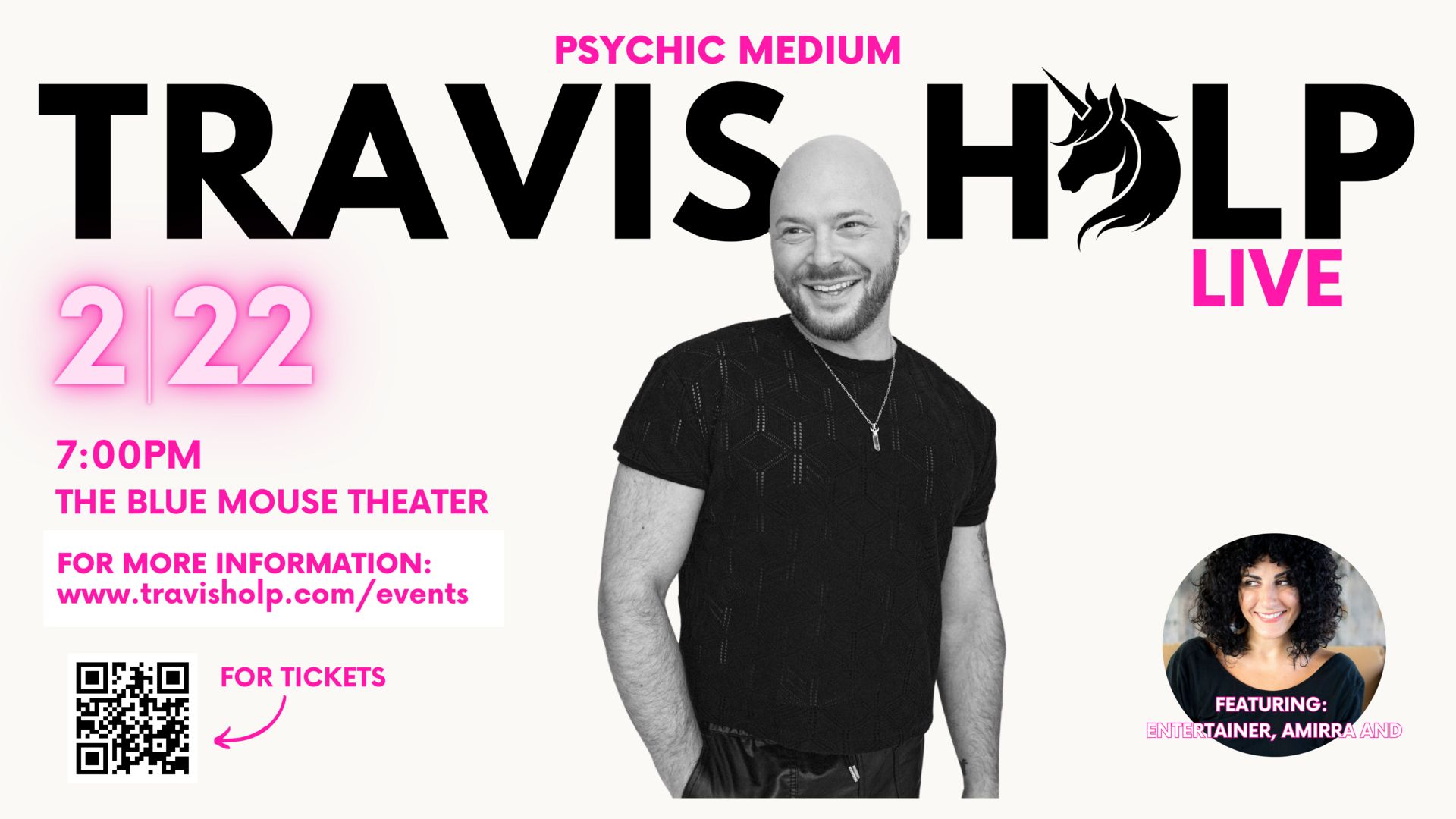 Psychic Medium Travis Holp Live, Tacoma, Washington, United States