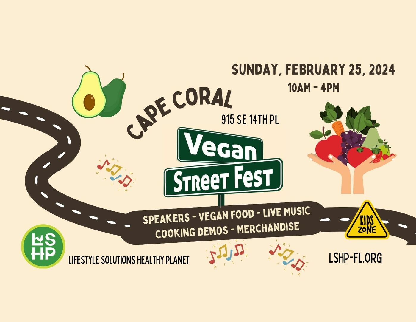 2024 Cape Coral Vegan Street Fest, Cape Coral, Florida, United States