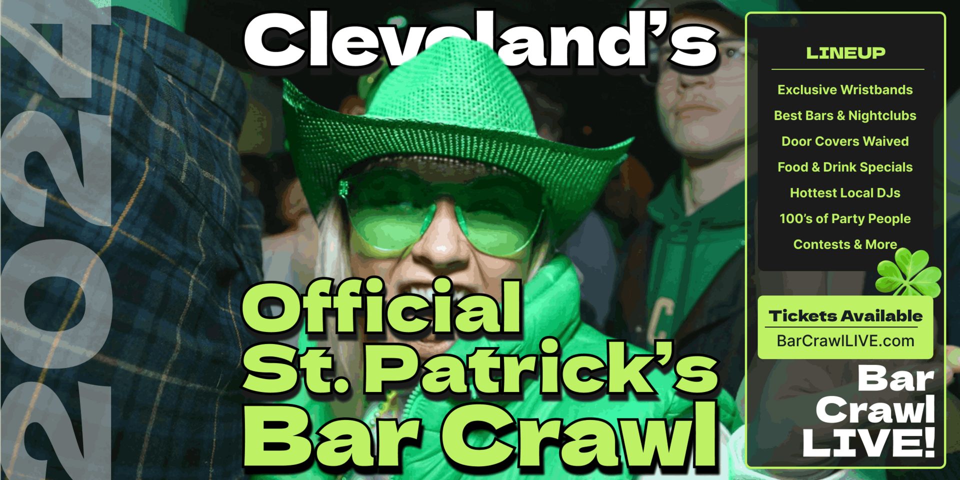 The Official Cleveland St Patricks Day Bar Crawl By Bar Crawl LIVE March 16, Cleveland, Ohio, United States