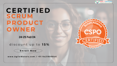 Certified Scrum Product Owner (CSPO) Certification