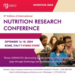 6th Edition of International Nutrition Research Conference