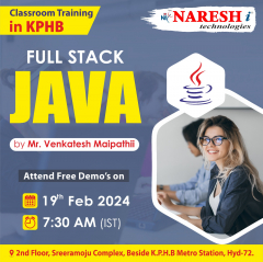 Best  Full Stack Java Training in KPHB Naresh IT