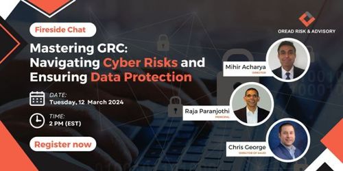 Mastering GRC: Navigating Cyber Risks and Ensuring Data Protection, Online Event