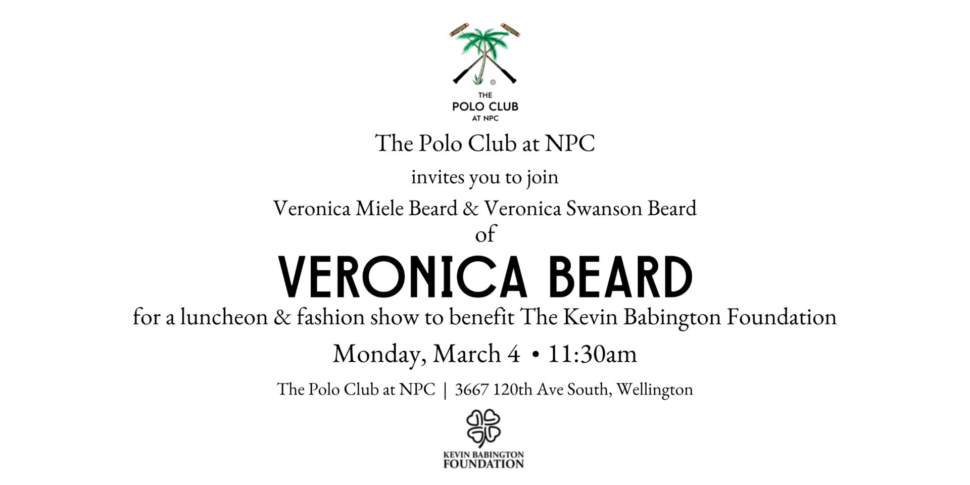 Veronica Beard Fashion Show and Luncheon, Wellington, Florida, United States