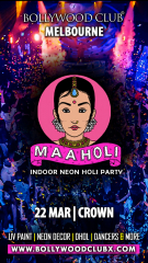 Bollywood Club MAAHOLI at Crown, Melbourne