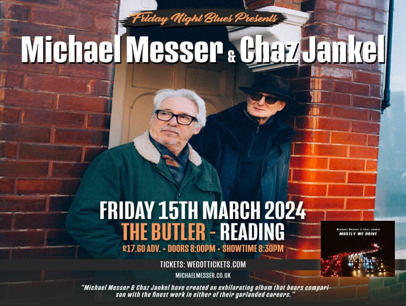 Michael Messer and Chaz Jankel at The Butler - Reading, Reading, England, United Kingdom