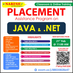 Enhance Your Career with Our Placement Assistance in Hyderabad - NareshIT