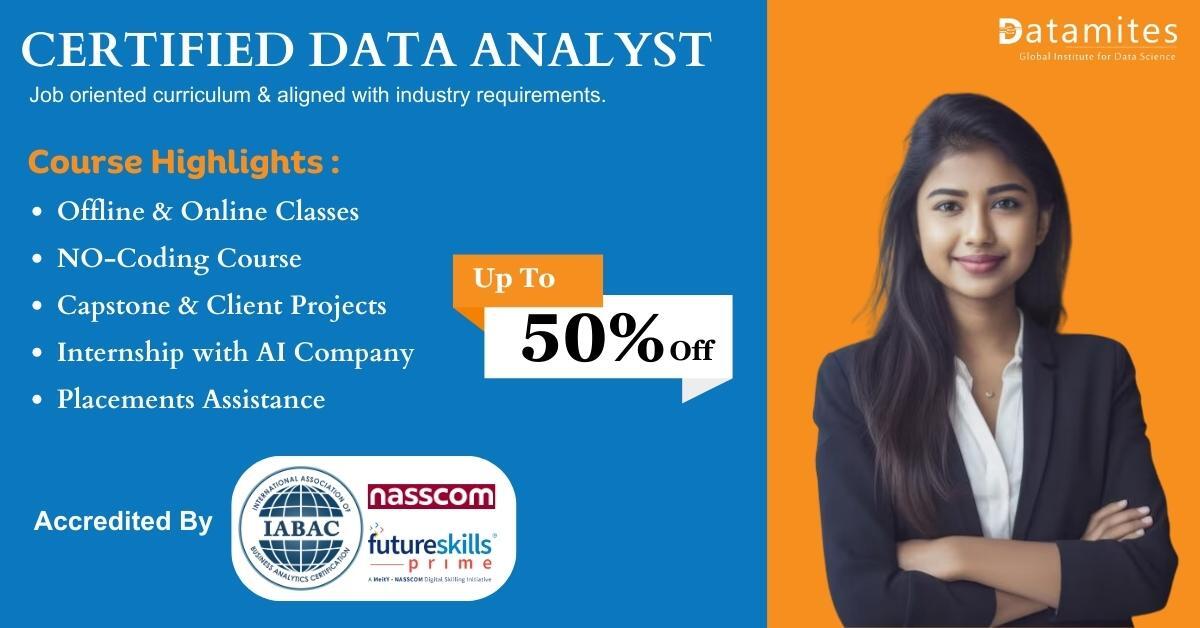 Data Analyst course in Dallas, Online Event
