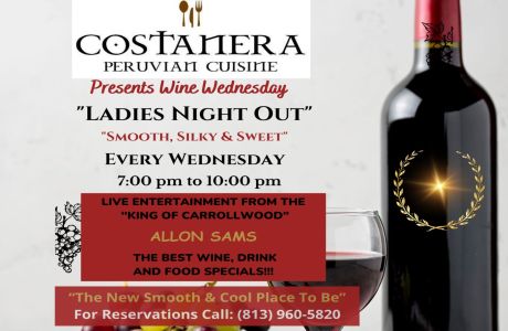 Wine Wednesday's "Ladies Night Out", Tampa, Florida, United States