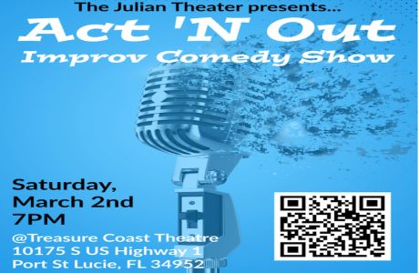 Treasure Coast Theatre hosts a night of improv with Act 'N Out Improv Comedy Show, Port St. Lucie, Florida, United States