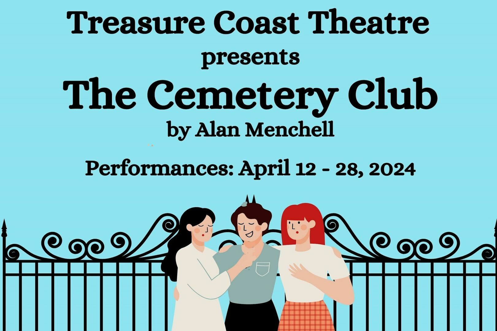 Treasure Coast Theatre presents the touching comedy "The Cemetery Club" by Alan Menchell, Port St. Lucie, Florida, United States