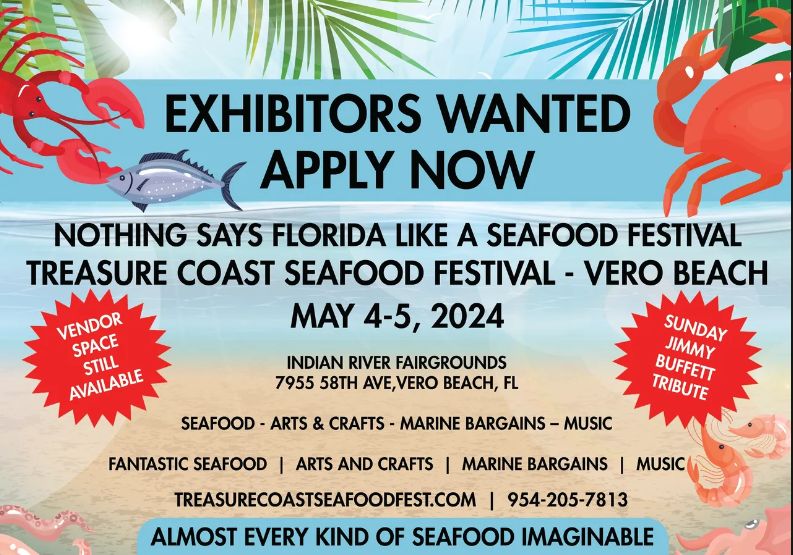 15th Annual Treasure Coast Seafood Festival - Vero Beach, Vero Beach, Florida, United States