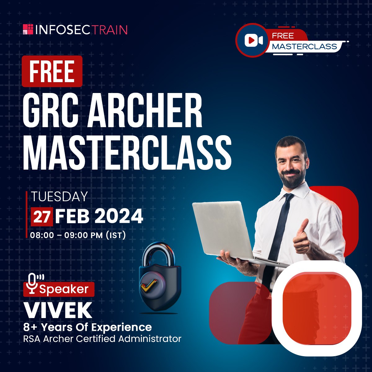 Free RSA Archer Masterclass: A Guide to the GRC Tool, Online Event
