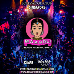 Bollywood Club MAAHOLI at Hard Rock Cafe, Singapore