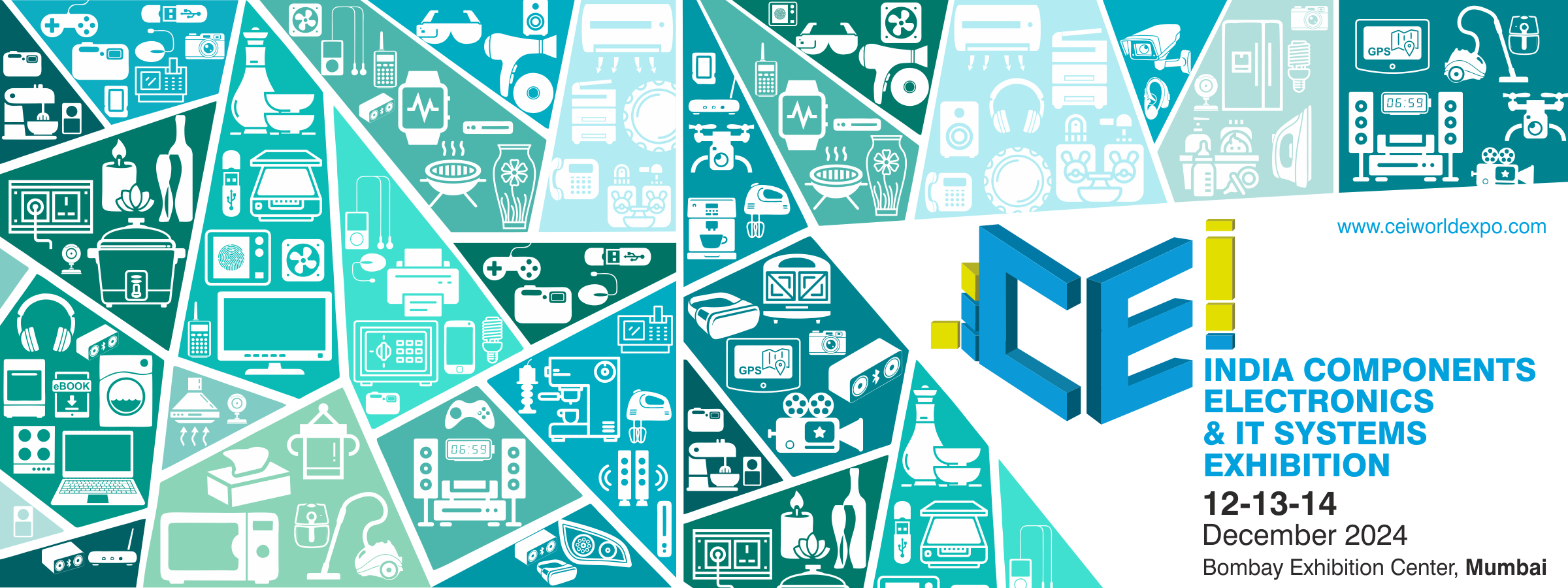 INDIA COMPONENTS ELECTRONICS & IT SYSTEMS EXHIBITION, Mumbai, Maharashtra, India