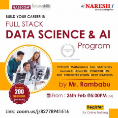 Free Demo On Full Stack Data Science & AI Program