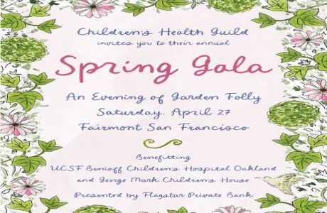 Children's Health Guild Spring Gala An Evening of Garden Folly, San Francisco, California, United States