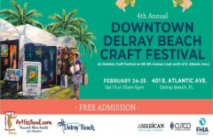 4th Annual Downtown Delray Beach Craft Festival