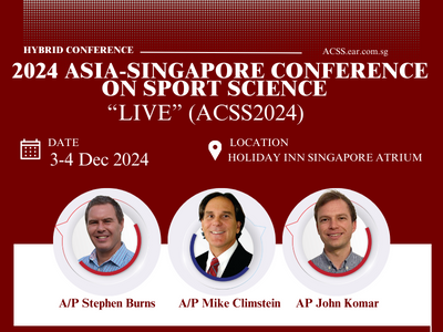 2024 Asia-Singapore Conference on Sport Science ‘LIVE’, Singapore, Central, Singapore
