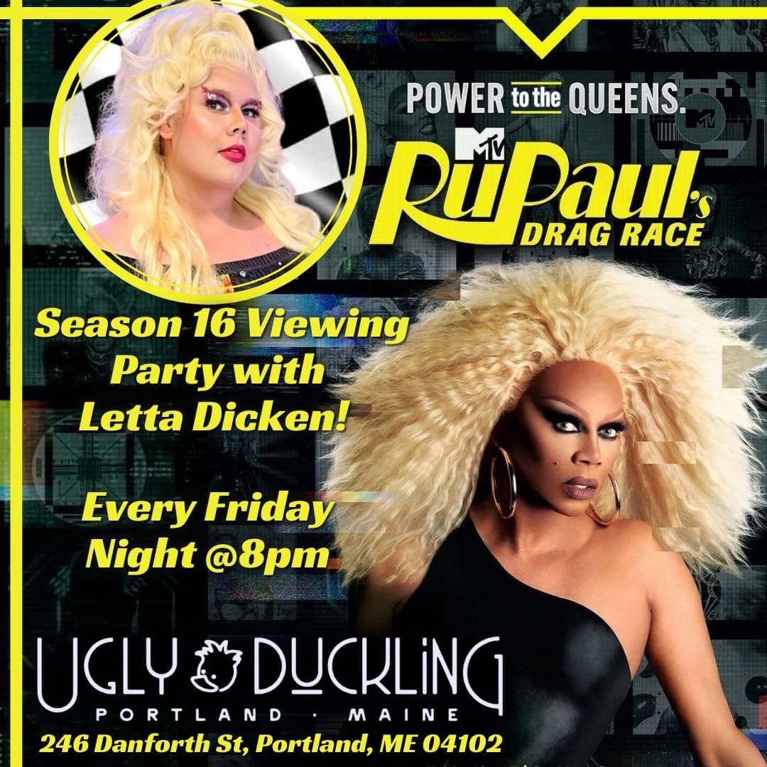 RuPaul's Drag Race season 16 Viewing Party, Portland, Maine, United States