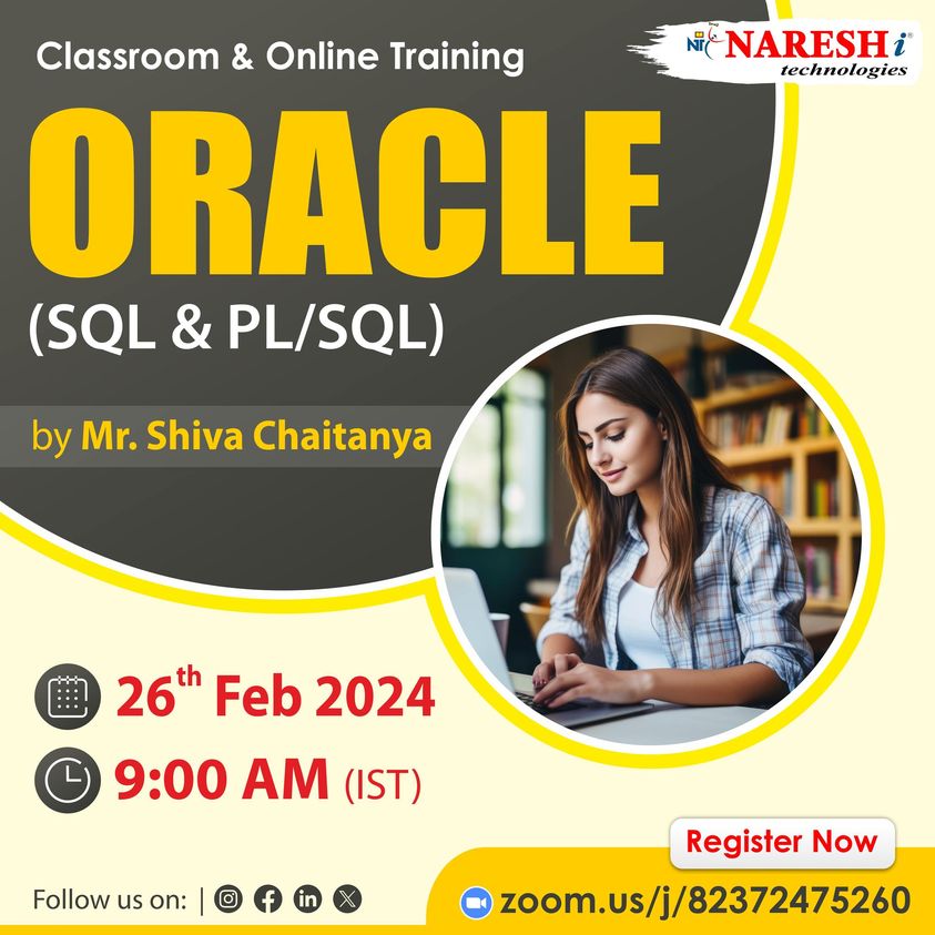 Best Oracle Training in Ameerpet - Naresh IT, Online Event