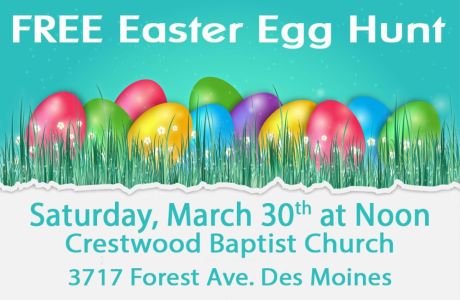 Free Easter Egg Hunt, Des Moines, Iowa, United States