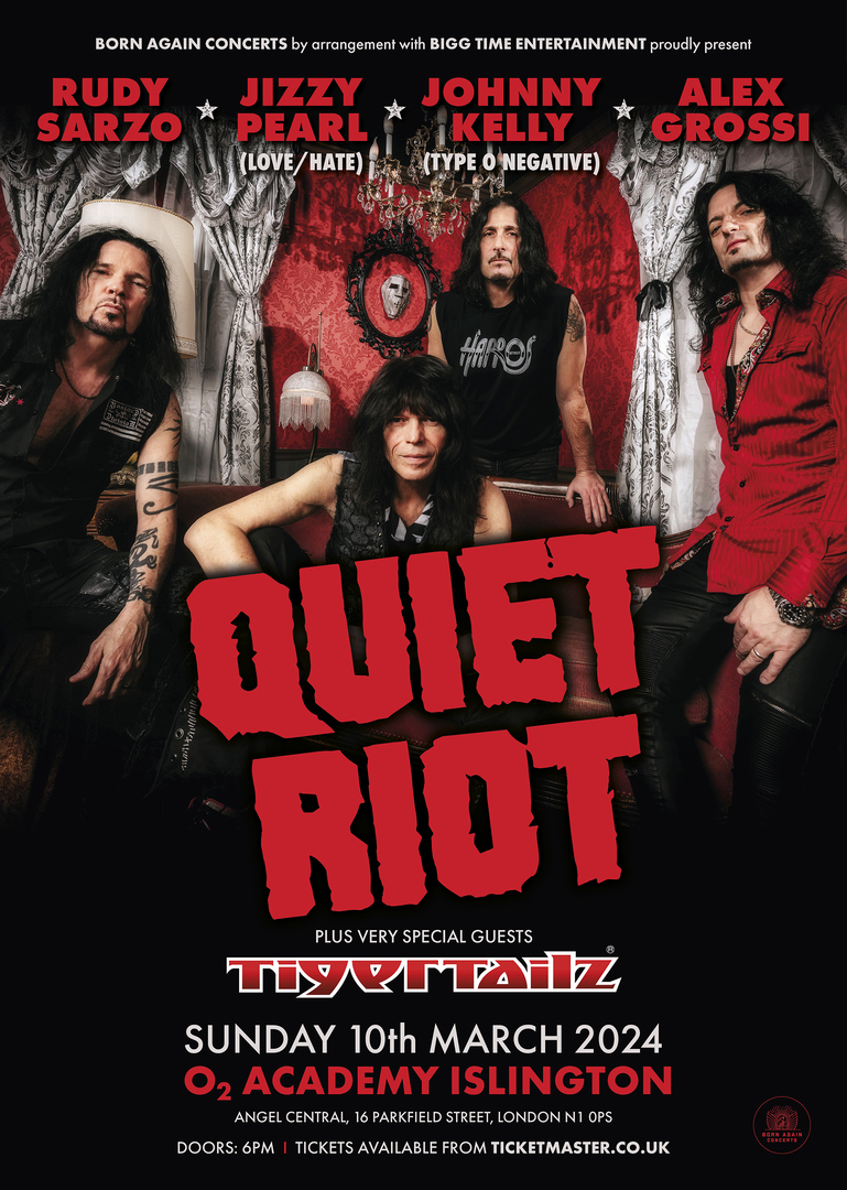 QUIET RIOT at O2 Academy Islington - London, London, England, United Kingdom