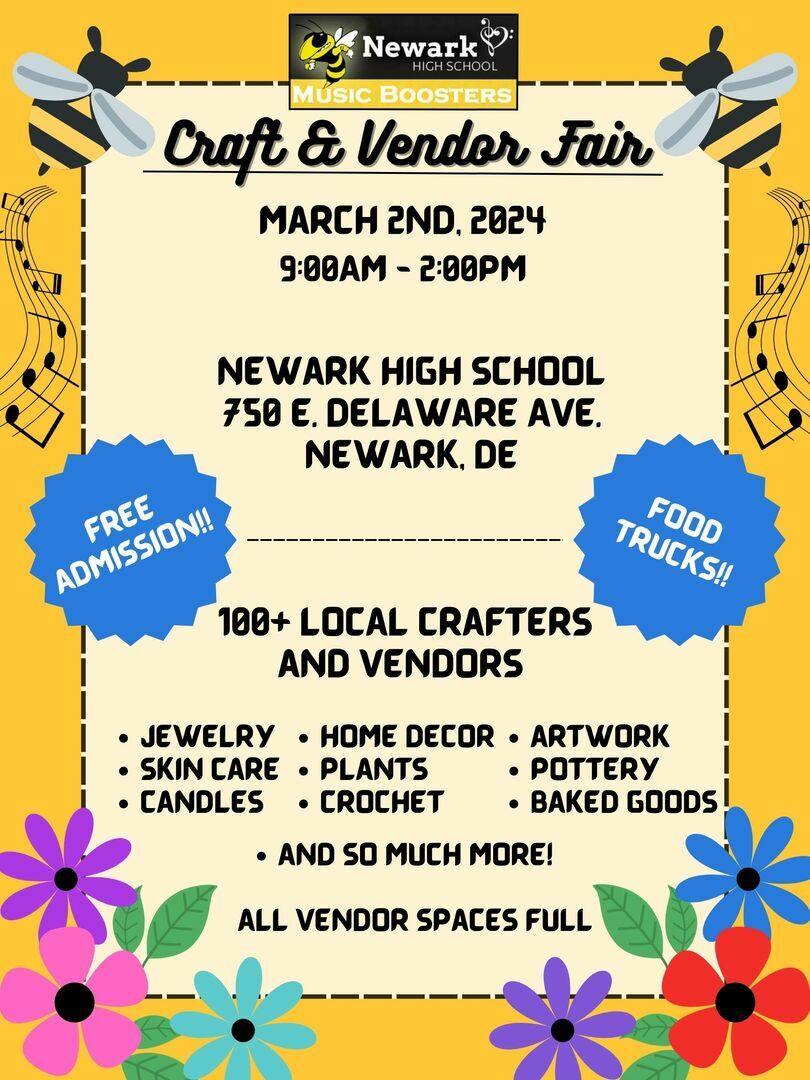 Craft and Vendor Fair with Food Trucks, Newark, Delaware, United States